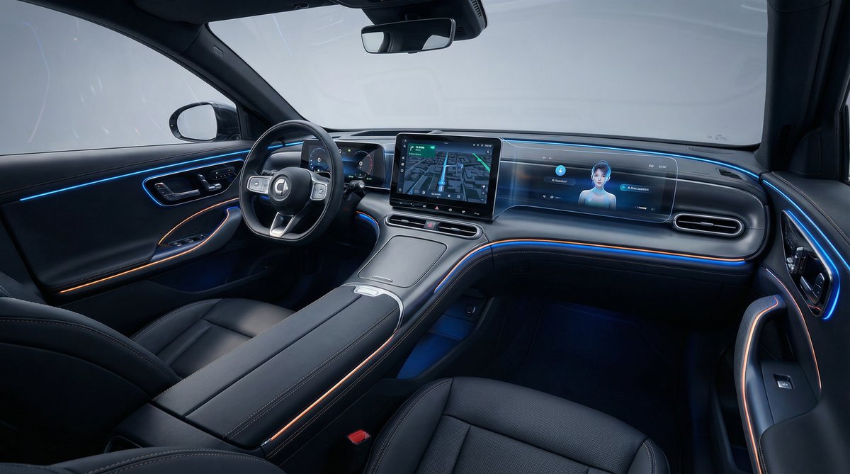 神秘入口智能座舱体验视频