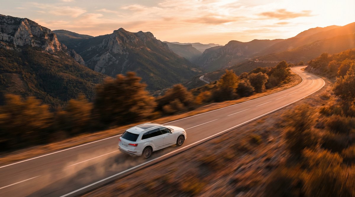 神秘入口 SUV山路驾驶视频